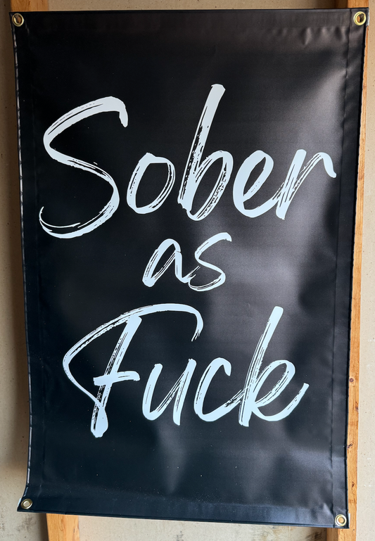 Sober AF Banner